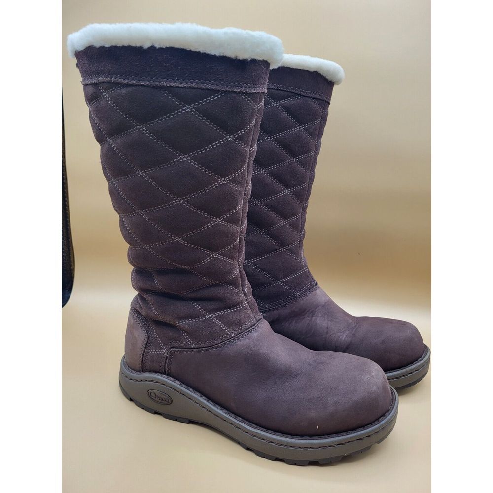 Chaco‎ ARBOLA TALL Womens Winter Snow Boots Chocolate Brown Size 7